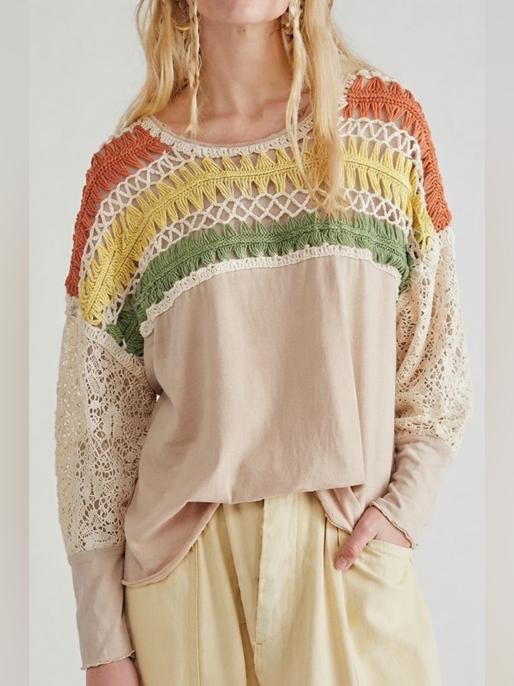 Free People High Hopes Tee Size L